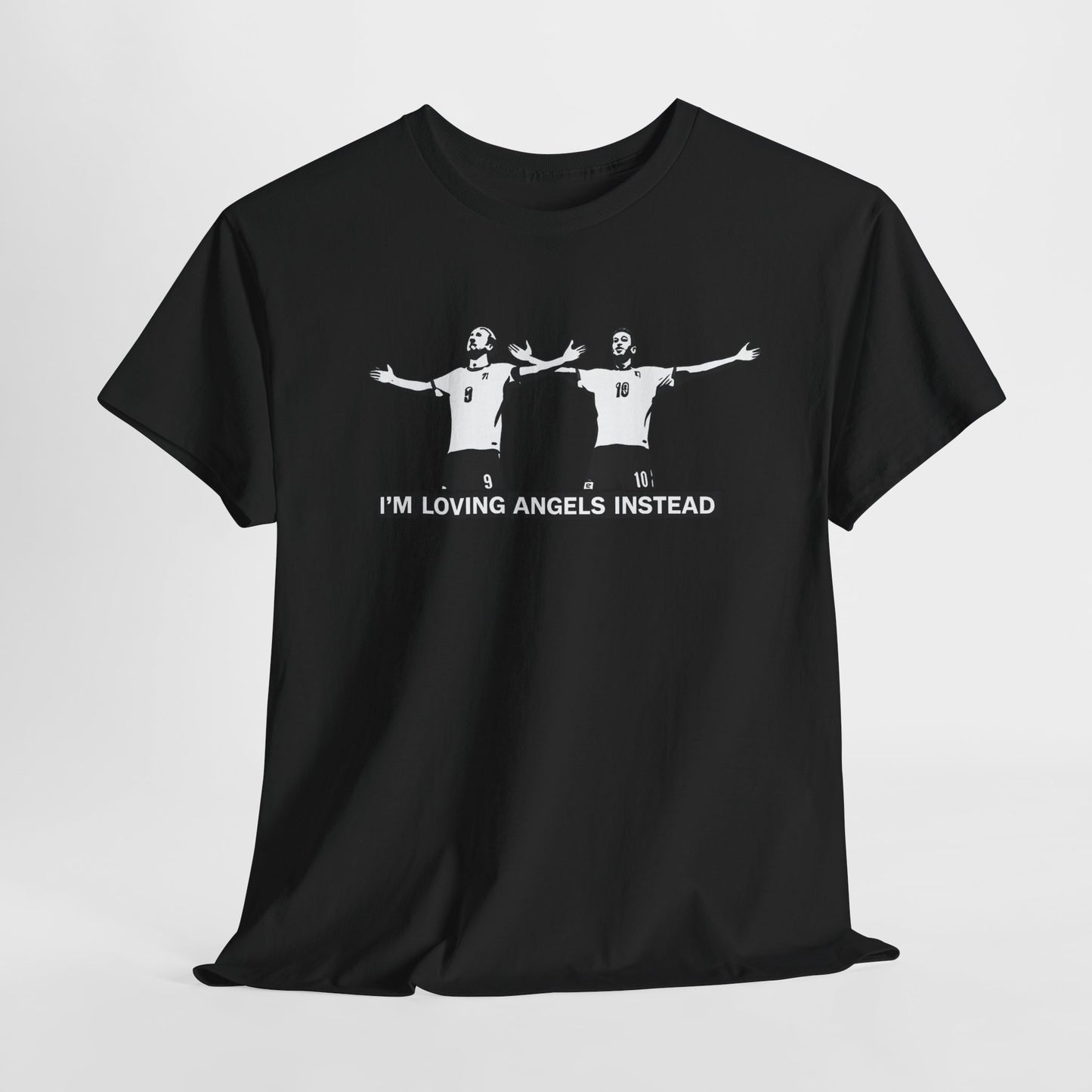 Harry Kane &  Jude Bellingham Tee – "I’m Loving Angels Instead" Graphic T-Shirt
