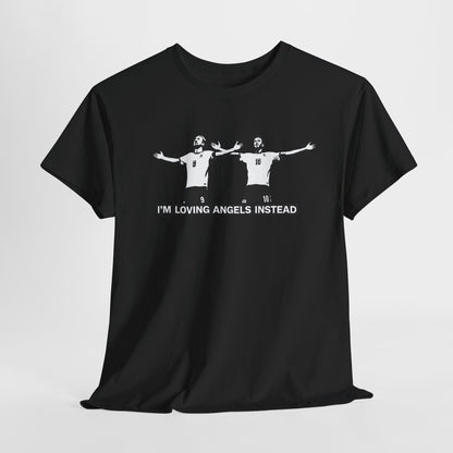Harry Kane &  Jude Bellingham Tee – "I’m Loving Angels Instead" Graphic T-Shirt