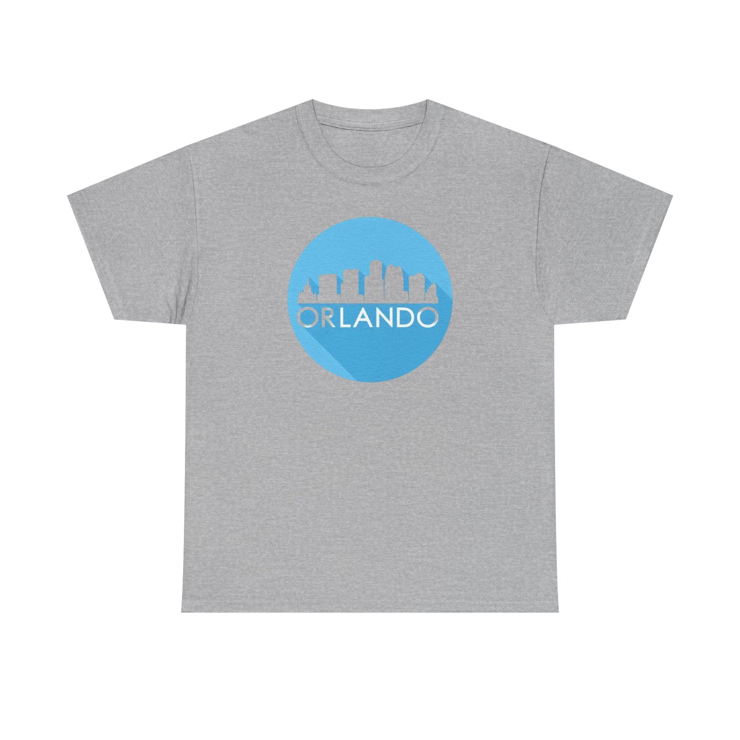 Orlando Skyline Tee — Blue Circle City Skyline T-Shirt