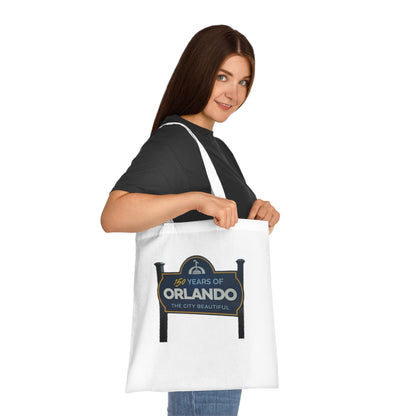 Orlando 150 Years Tote Bag — 'The City Beautiful' Cotton Market Tote