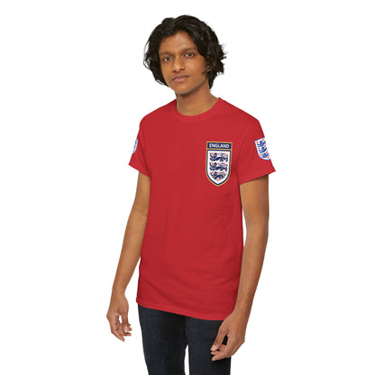 England Football Tee — "And After All You're My Wonderwall" Lyrics Tee
