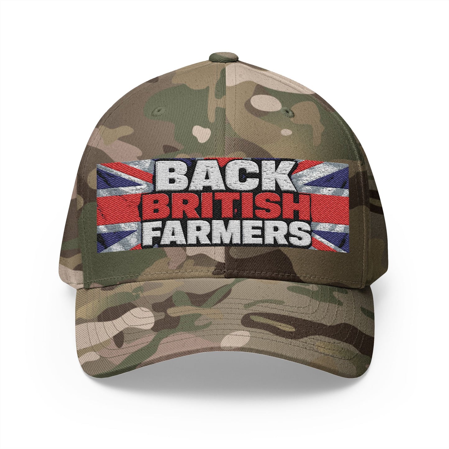 Back British Farmers Embroidered Cap
