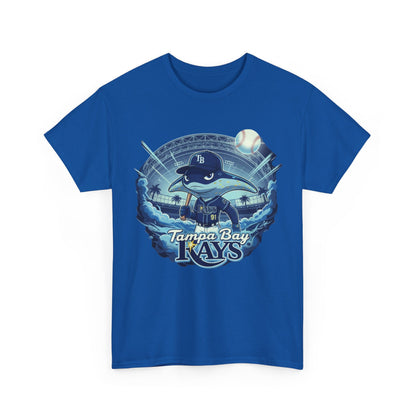 Tampa Bay Rays Mascot Graphic Tee – Retro Baseball Logo Shirt