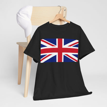 Union Jack Flag T‑Shirt — British Flag Tee for UK Pride & Travel