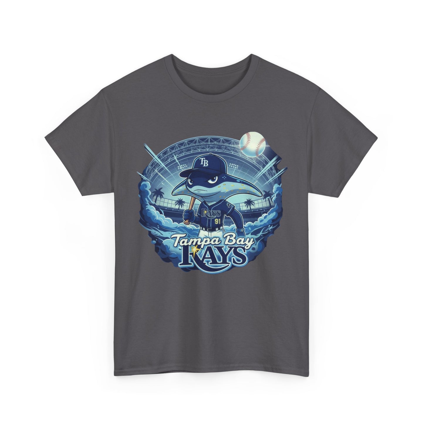 Tampa Bay Rays Mascot Graphic Tee – Retro Baseball Logo Shirt