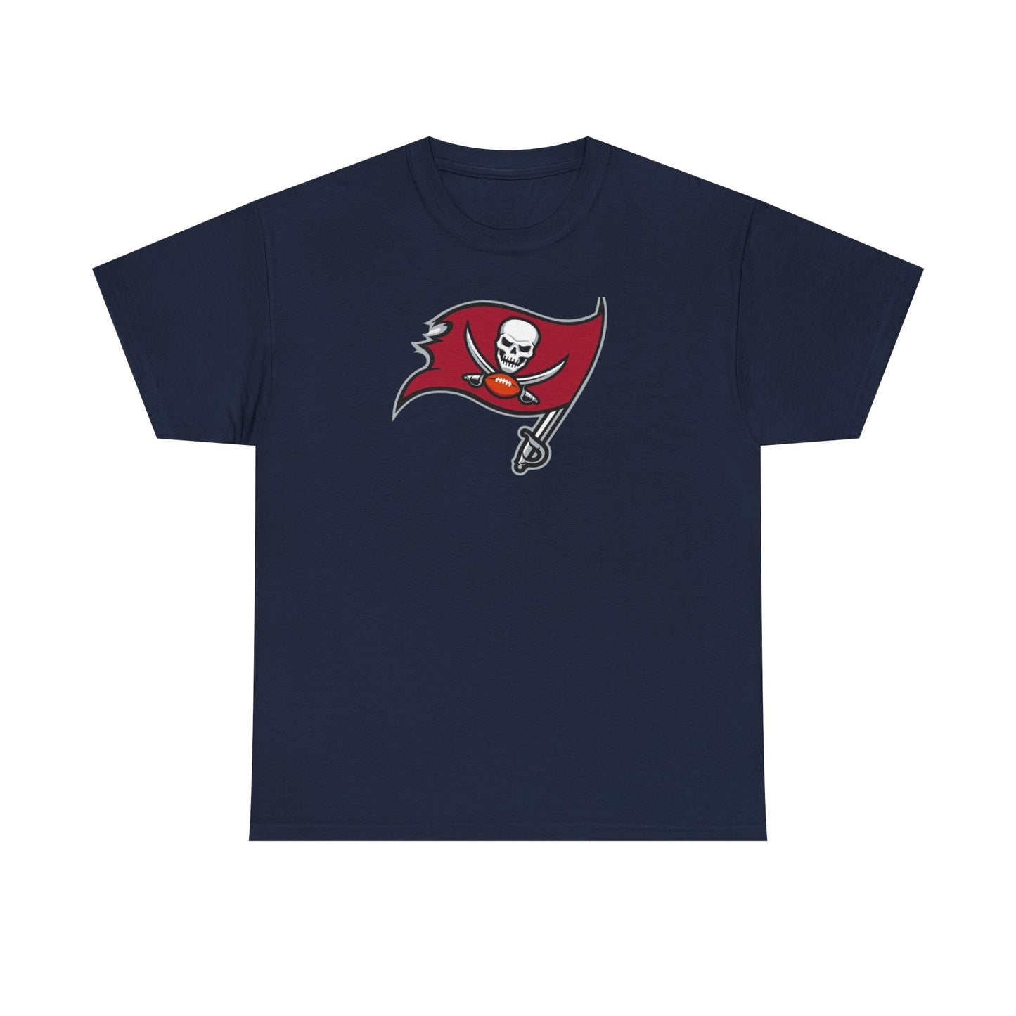 Tampa Bay Buccaneers Flag T-Shirt — Football Pirate Logo Tee