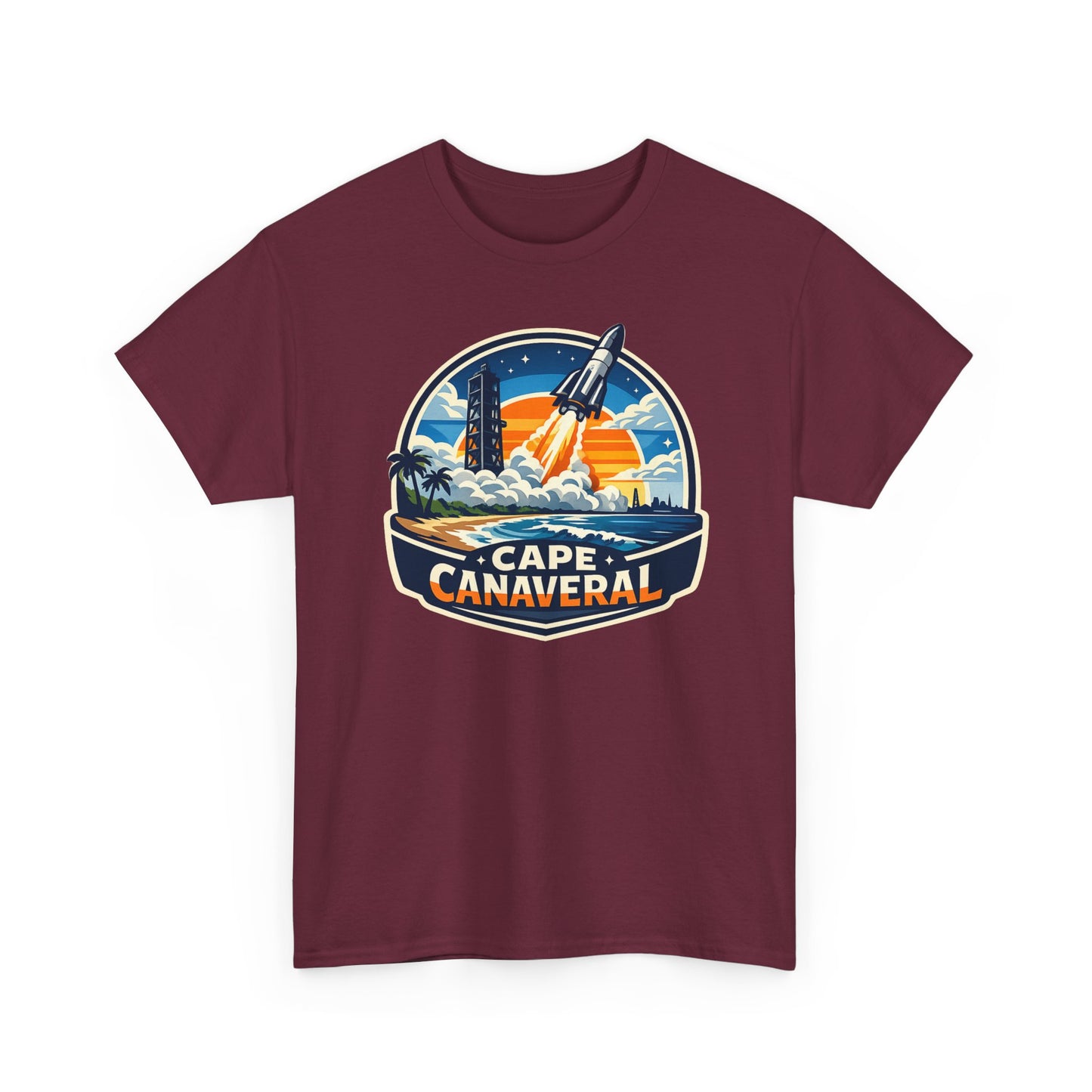 Cape Canaveral Rocket Launch T-Shirt