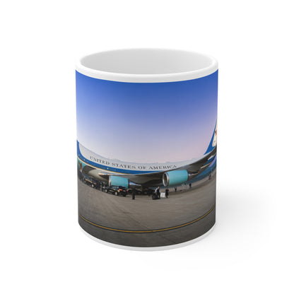 Air Force One Photo Mug — 11oz & 15oz Ceramic Coffee Cup