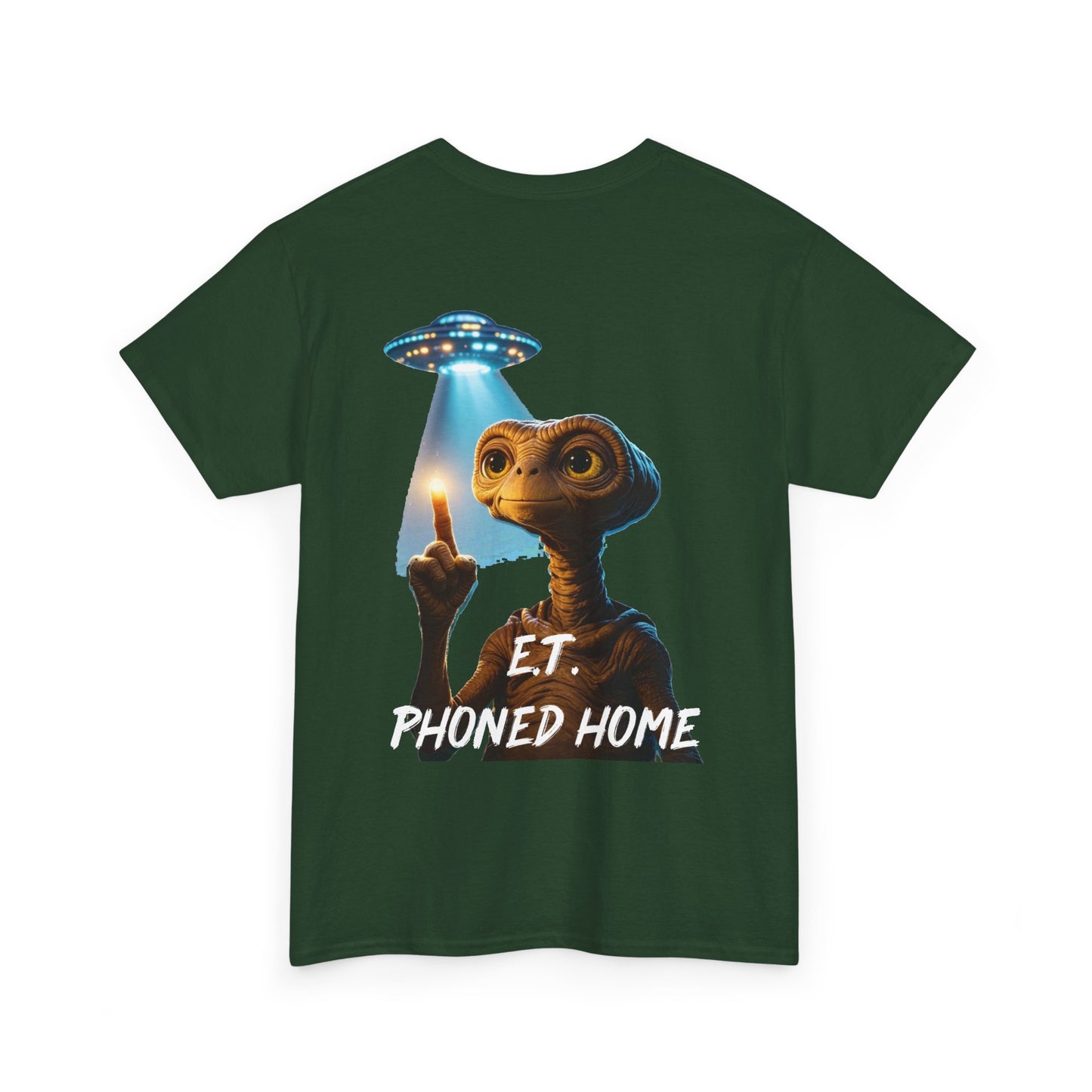 E.T. Phoned Home Tee — Retro Sci‑Fi Alien Graphic T-Shirt