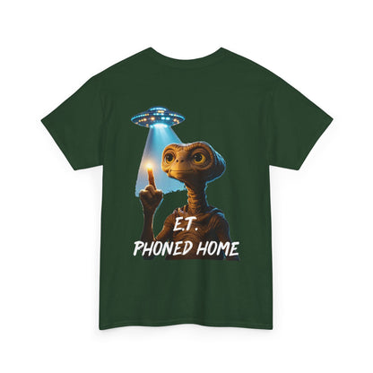 E.T. Phoned Home Tee — Retro Sci‑Fi Alien Graphic T-Shirt