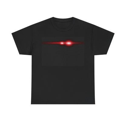 Knight Rider T-Shirt — Retro Car Graphic Tee with Red Scanner Light