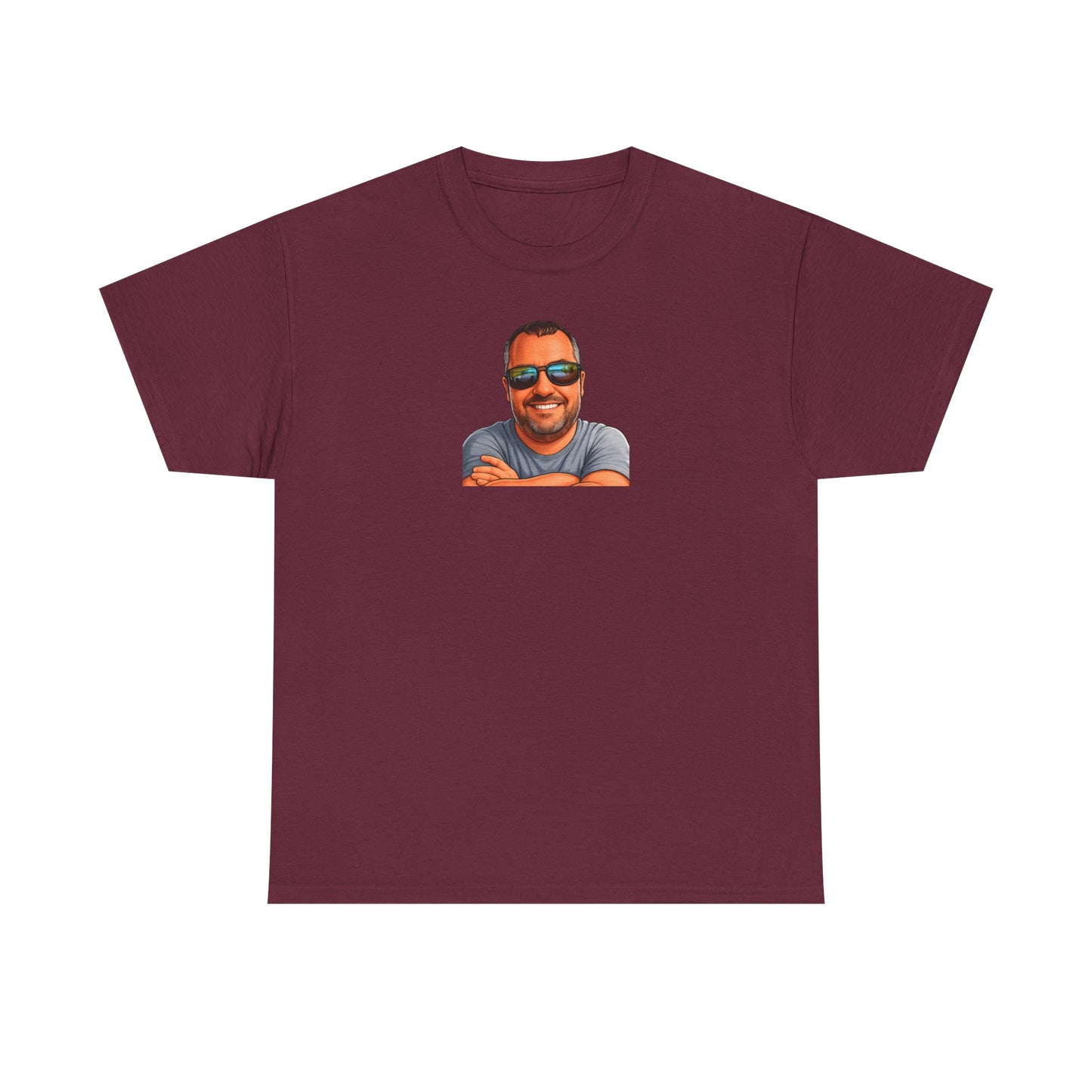 Graphic Tee — "E.T. Phoned Home" Smiling Guy Retro Design