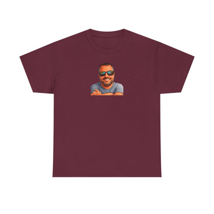 Graphic Tee — "E.T. Phoned Home" Smiling Guy Retro Design
