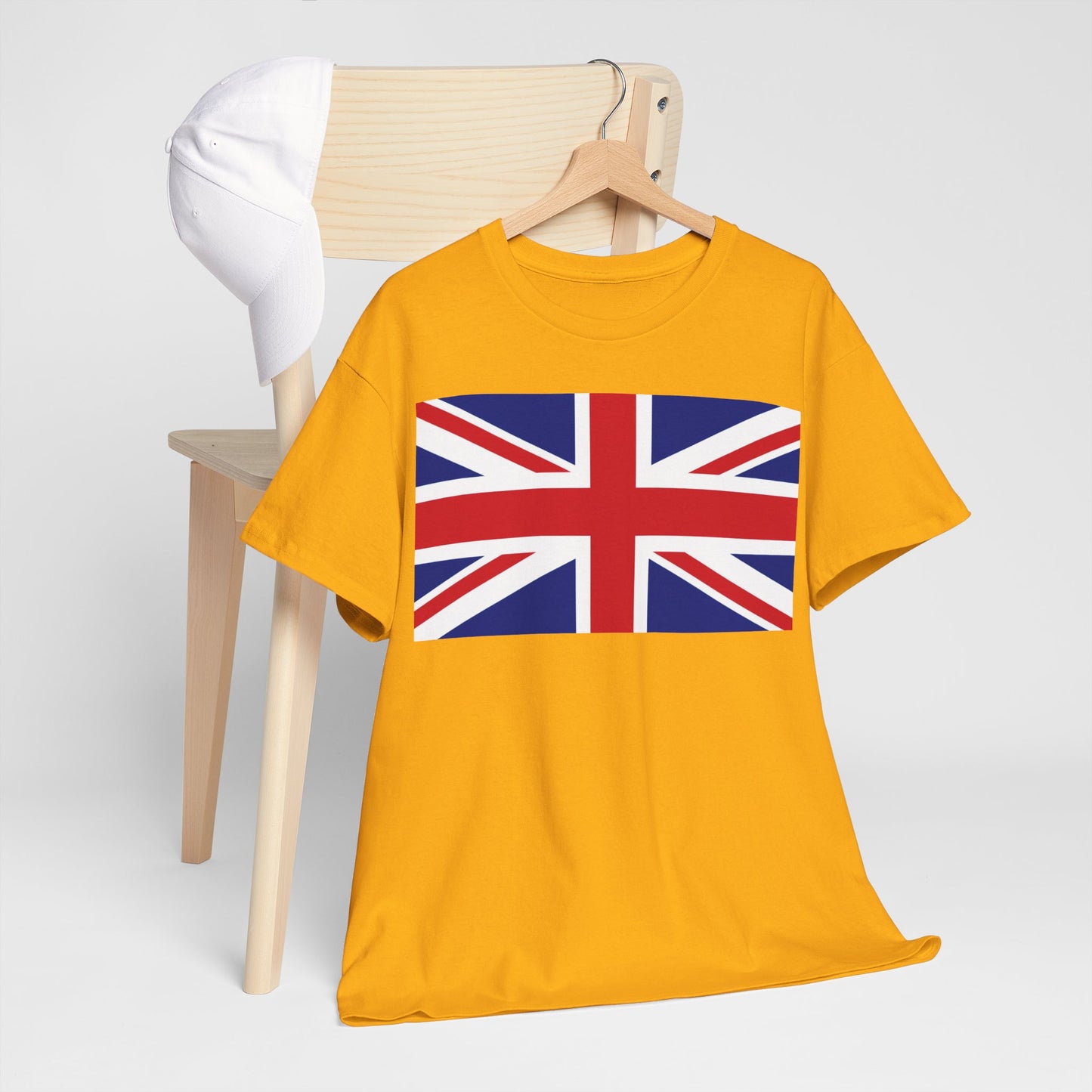 Union Jack Flag T‑Shirt — British Flag Tee for UK Pride & Travel