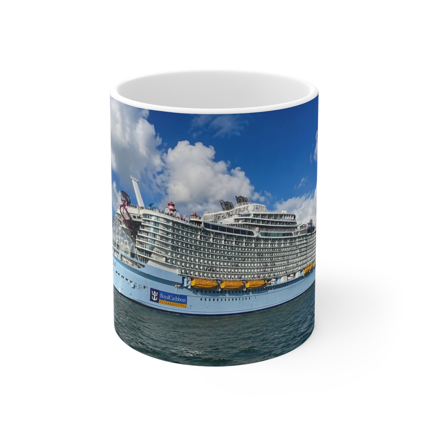 Royal Caribbean Cruise Ship Ceramic Coffee Cups, 11oz, 15oz