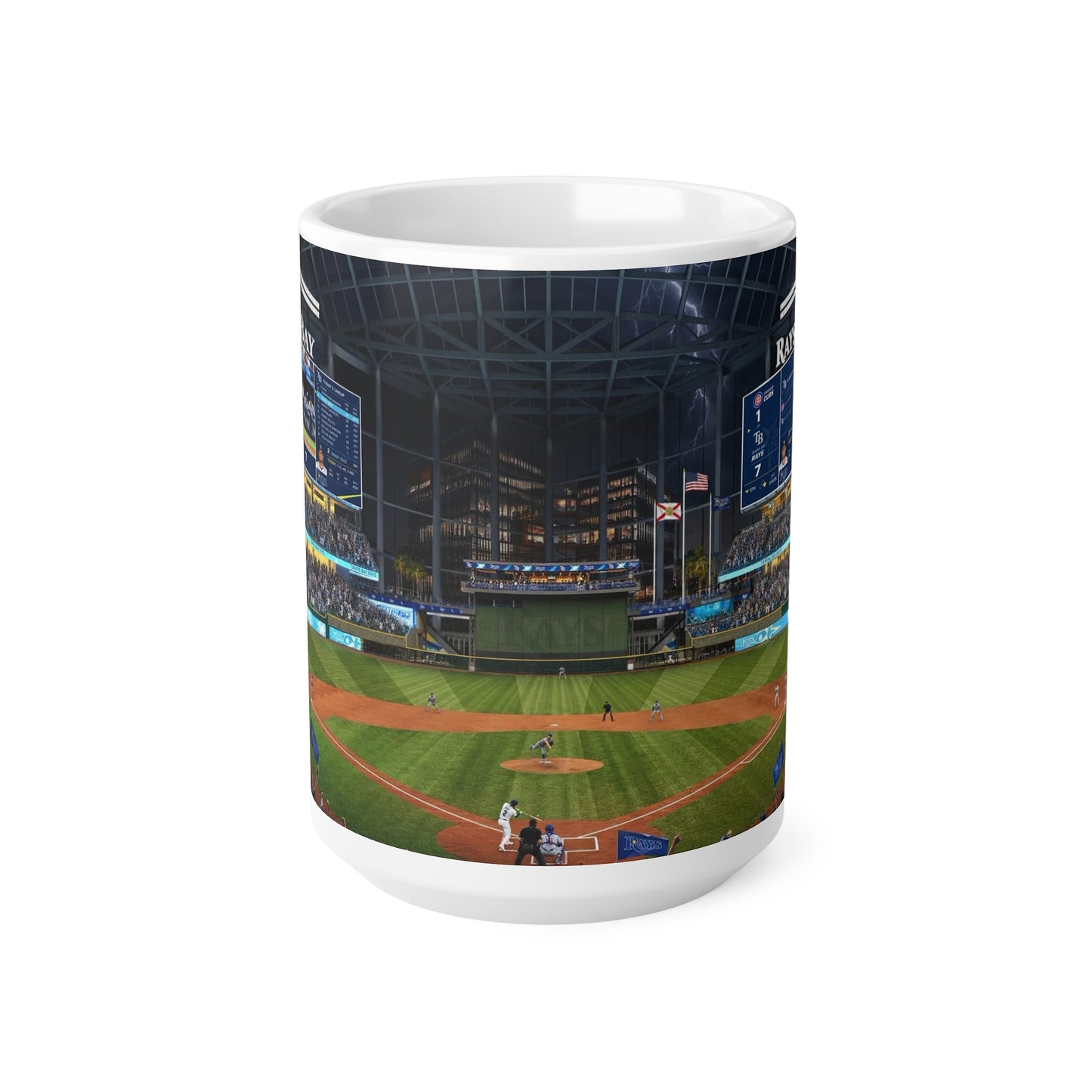 Tampa Bay Baseball Stadium Mug – Panoramic Field View Ceramic Coffee Cup (11oz & 15oz)