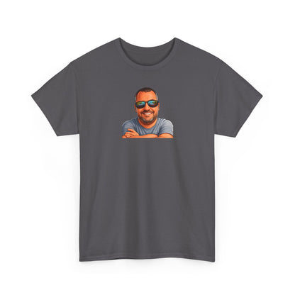 Graphic Tee — "E.T. Phoned Home" Smiling Guy Retro Design