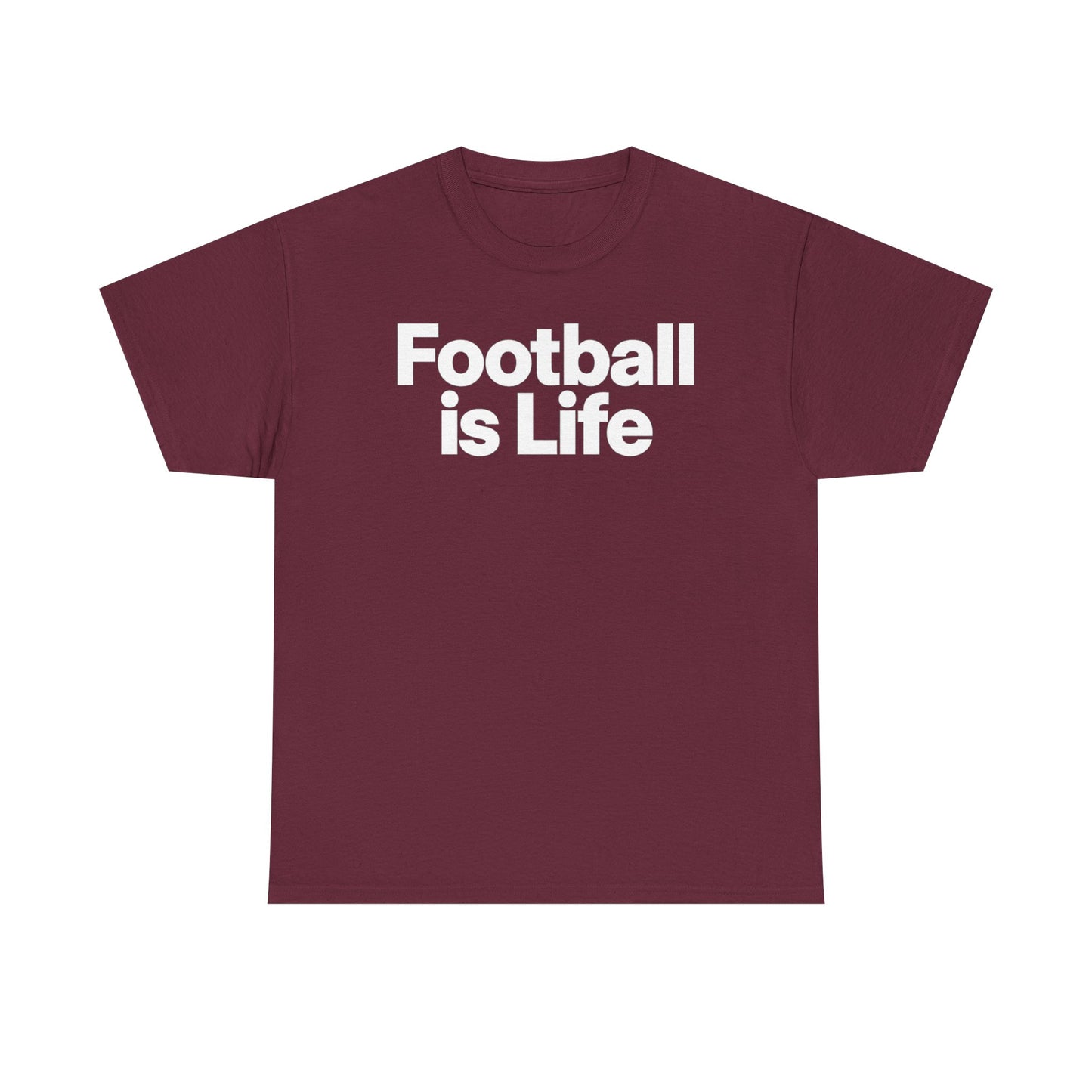 Football Is Life T-Shirt — Bold Graphic Tee for Fans & Players