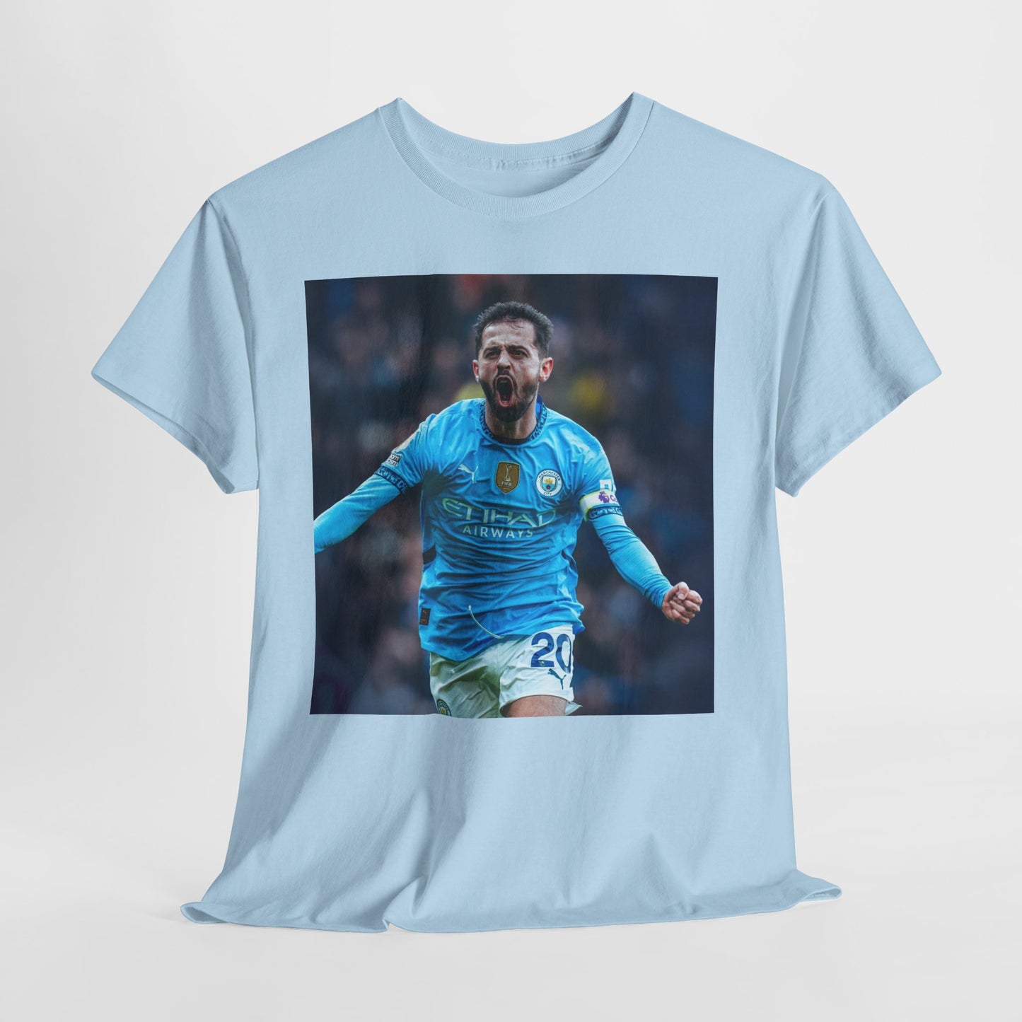 Bernardo Silva Tribute Tee – Inspirational Letter & Celebrating Goal Moment