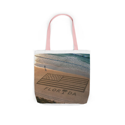 Florida Canvas Tote Bag, 5-Color Straps