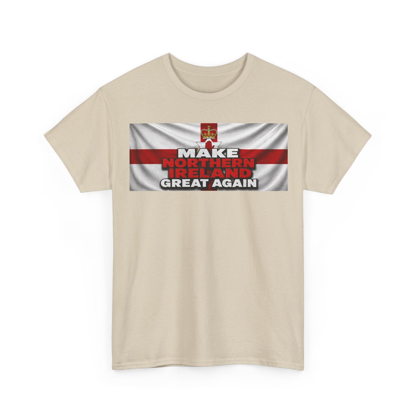 Northern Ireland Collage Tee — "Make Northern Ireland Great Again" Graphic T-Shirt