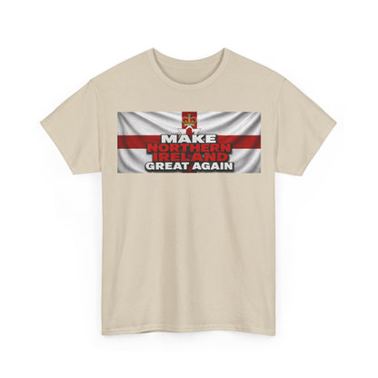 Northern Ireland Collage Tee — "Make Northern Ireland Great Again" Graphic T-Shirt