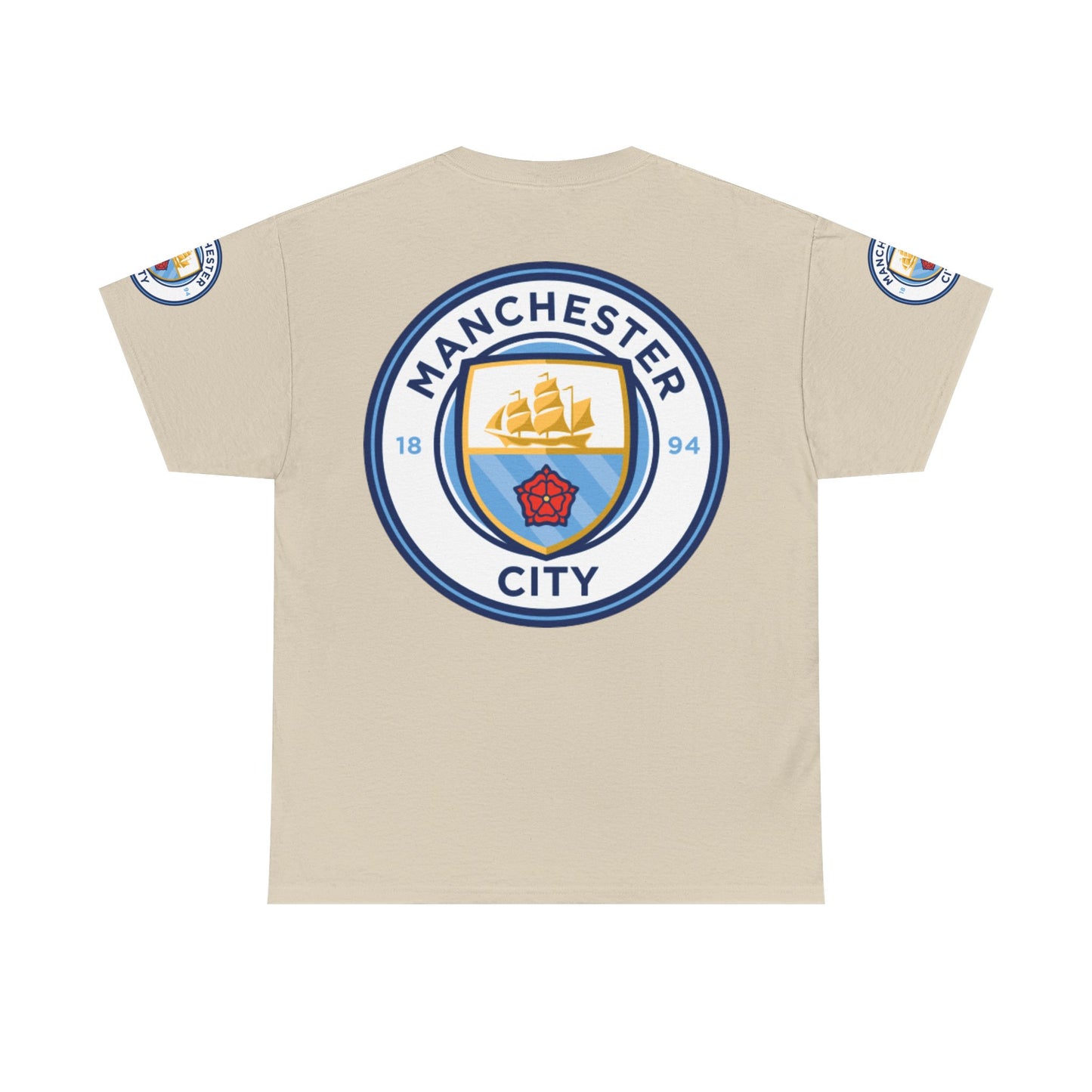 Manchester City Crest T-Shirt — Football Club Logo Tee