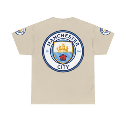 Manchester City Crest T-Shirt — Football Club Logo Tee