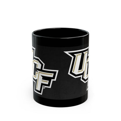 UCF Knights Black Ceramic Mug — College Logo Coffee Cup (11oz & 15oz)
