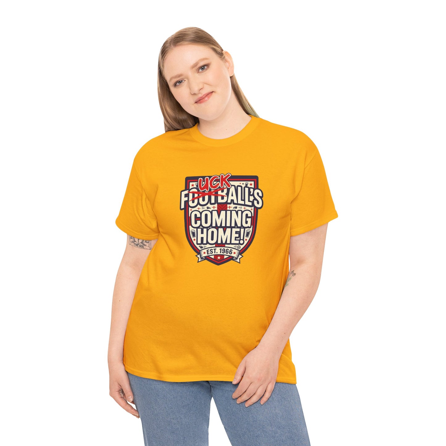 Provocative 'F*ck All's Football's Coming Home' Graphic Tee