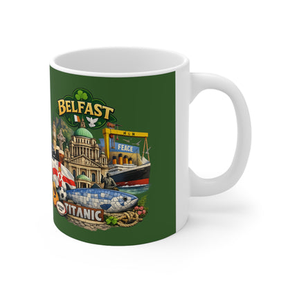 Belfast Landmark Coffee Mug — Titanic, City Sights & Irish Icons (11oz/15oz)
