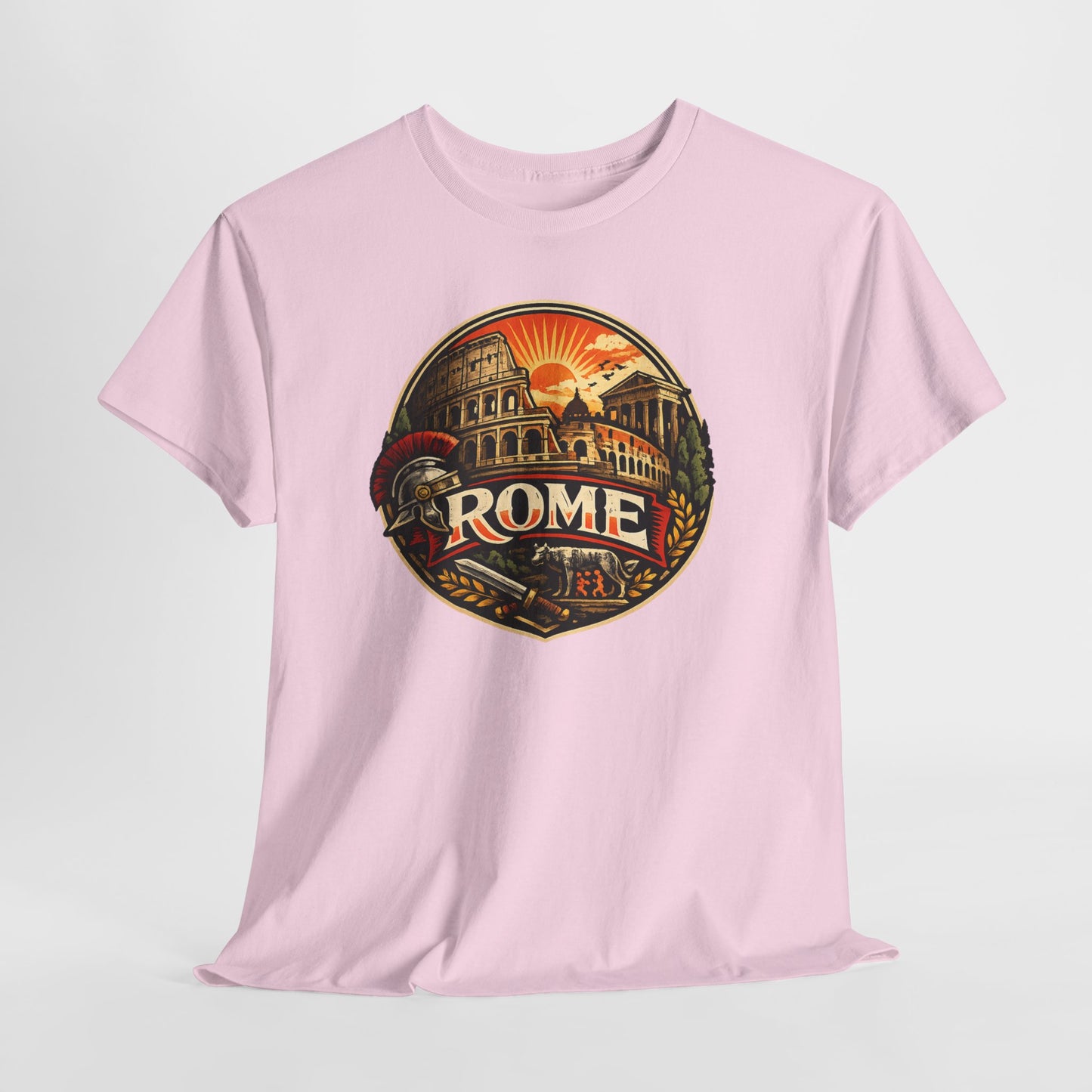 Rome Vintage Graphic Tee — Retro Italy Travel T-Shirt
