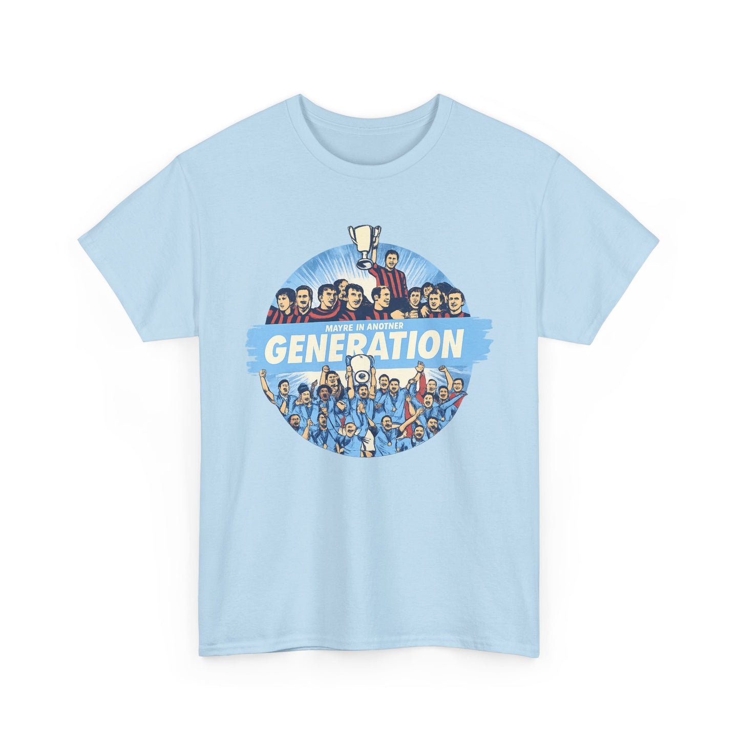 Manchester City Maybe in Another Generation Champions T‑Shirt — Retro Team Fan Tee