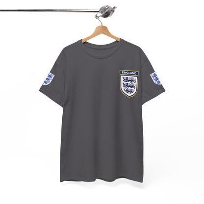 England Football Tee — "And After All You're My Wonderwall" Lyrics Tee