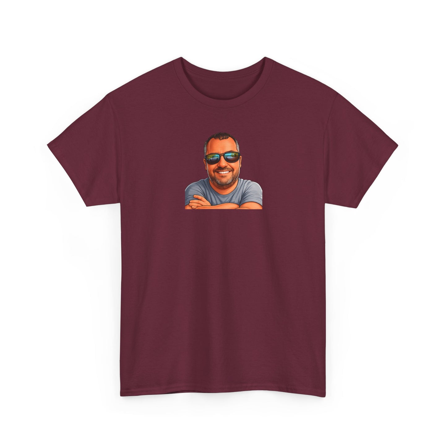 Graphic Tee — "E.T. Phoned Home" Smiling Guy Retro Design