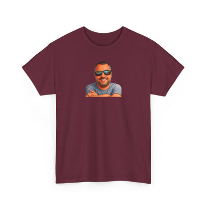 Graphic Tee — "E.T. Phoned Home" Smiling Guy Retro Design