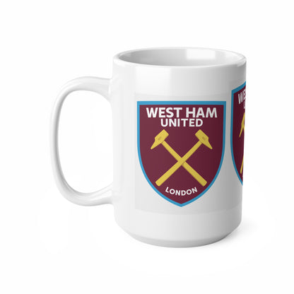 West Ham United Football Mug — Ceramic Coffee Cup (11oz & 15oz)