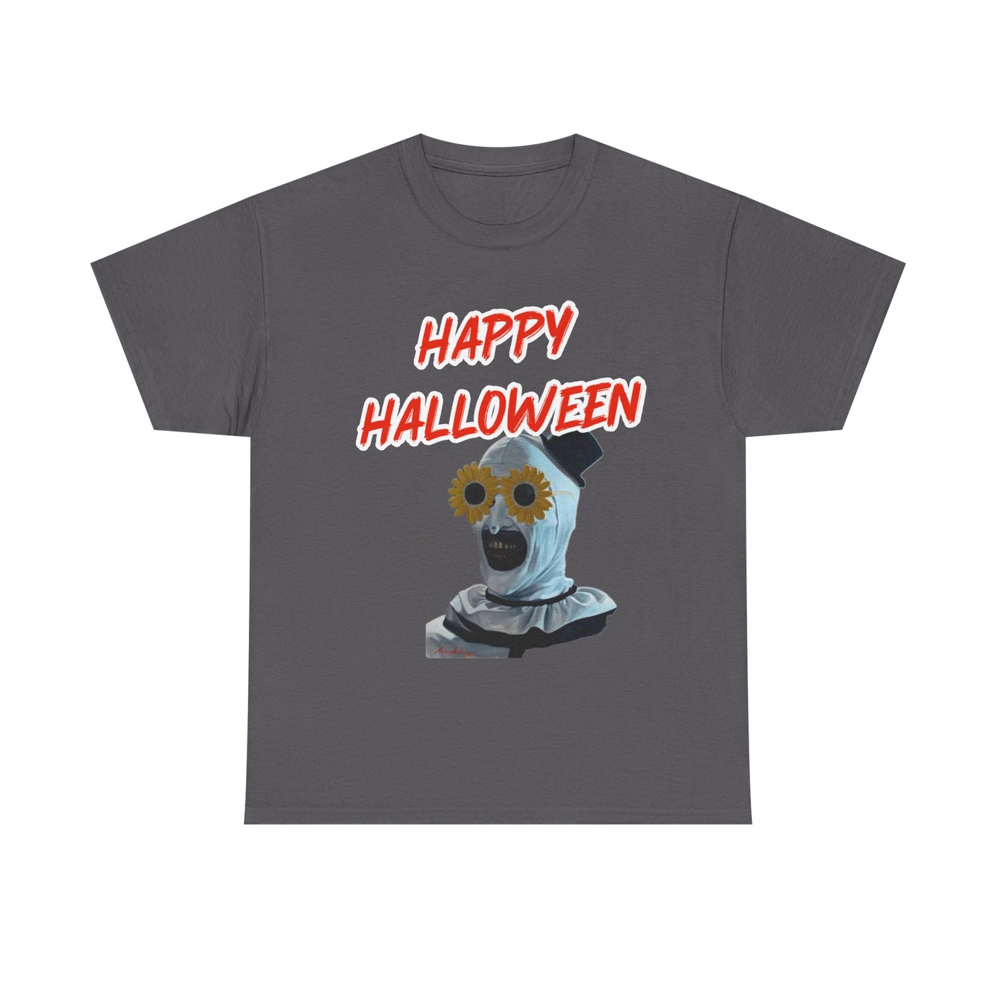 Happy Halloween Costume Mask T‑Shirt