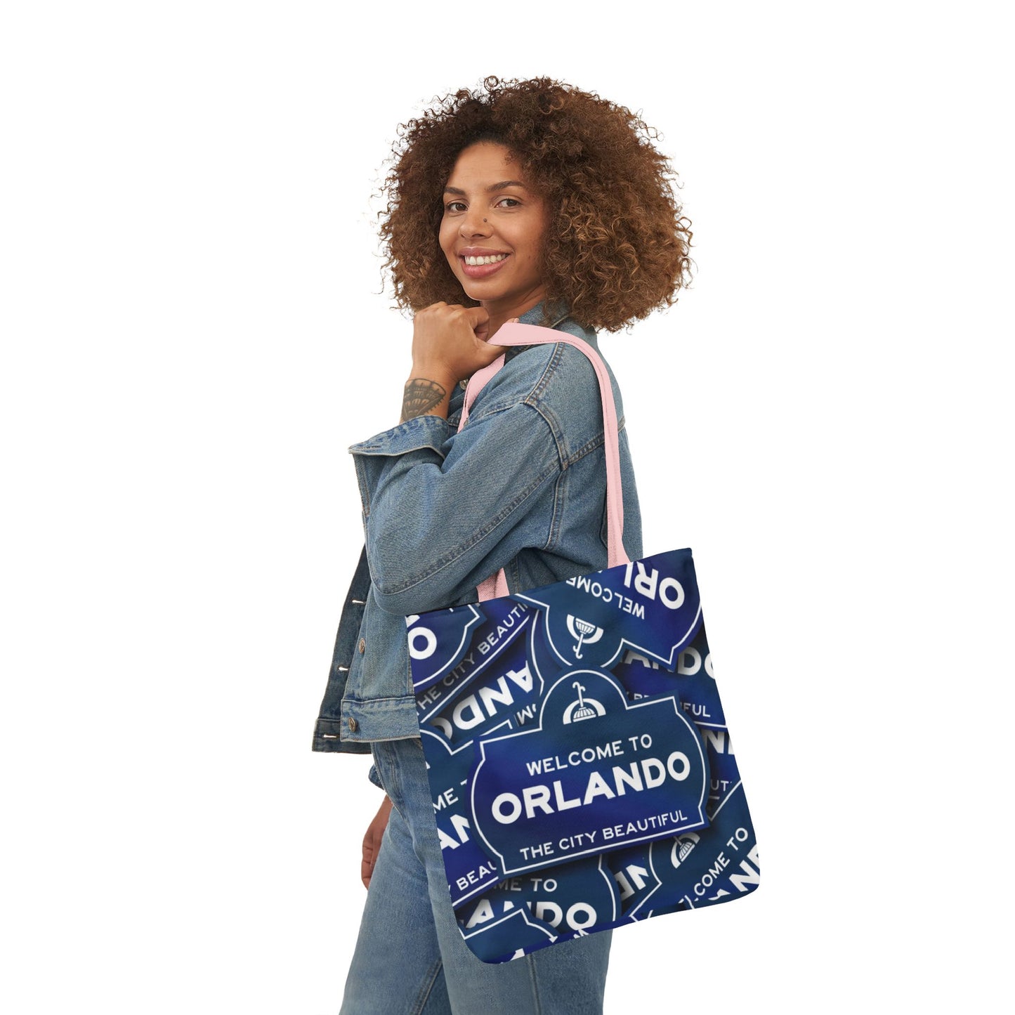 Orlando Welcome Sign Canvas Tote