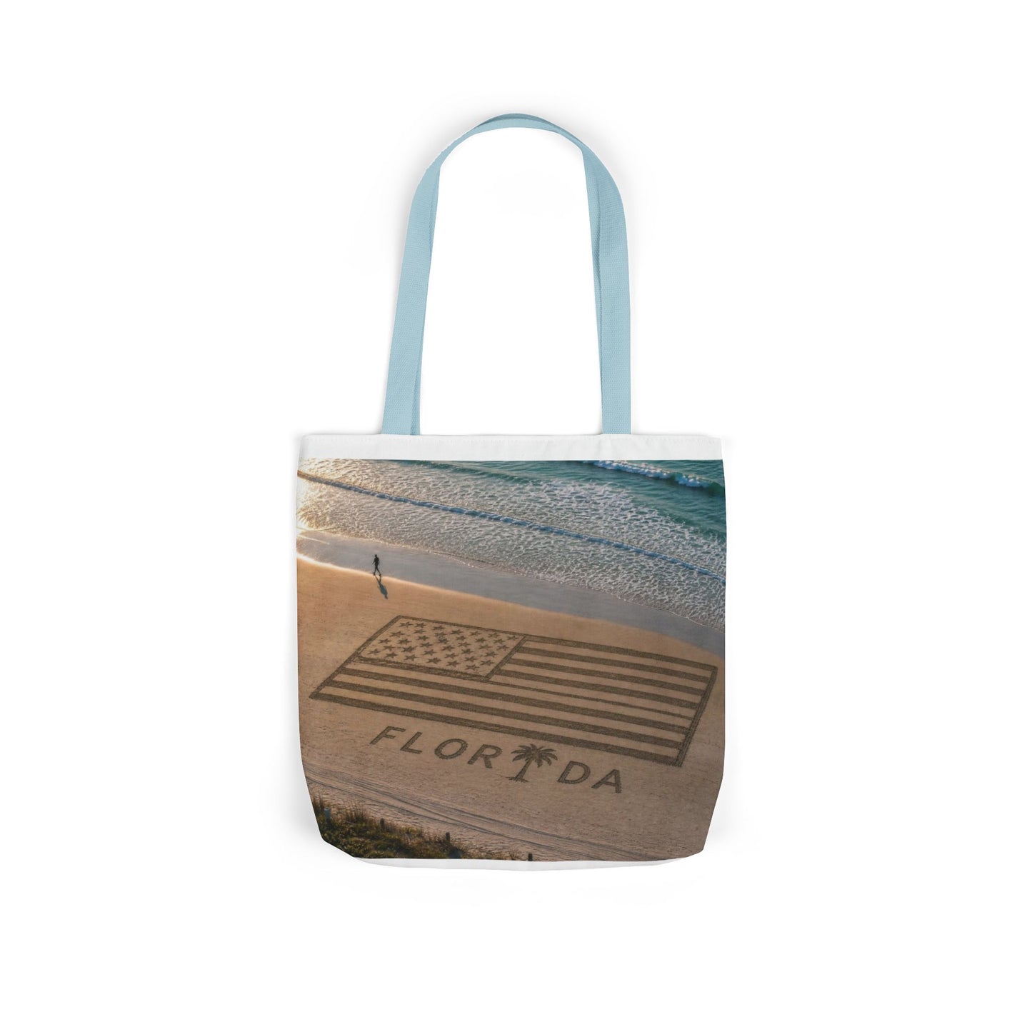Florida Canvas Tote Bag, 5-Color Straps
