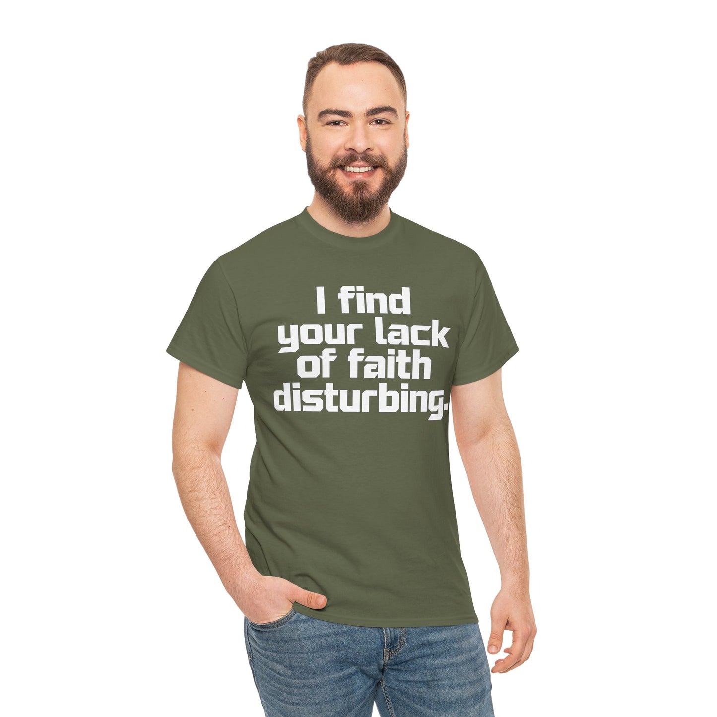 I Find Your Lack of Faith Disturbing T-Shirt