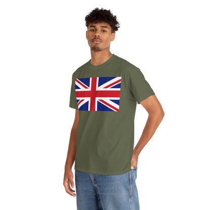 Union Jack Flag T‑Shirt — British Flag Tee for UK Pride & Travel
