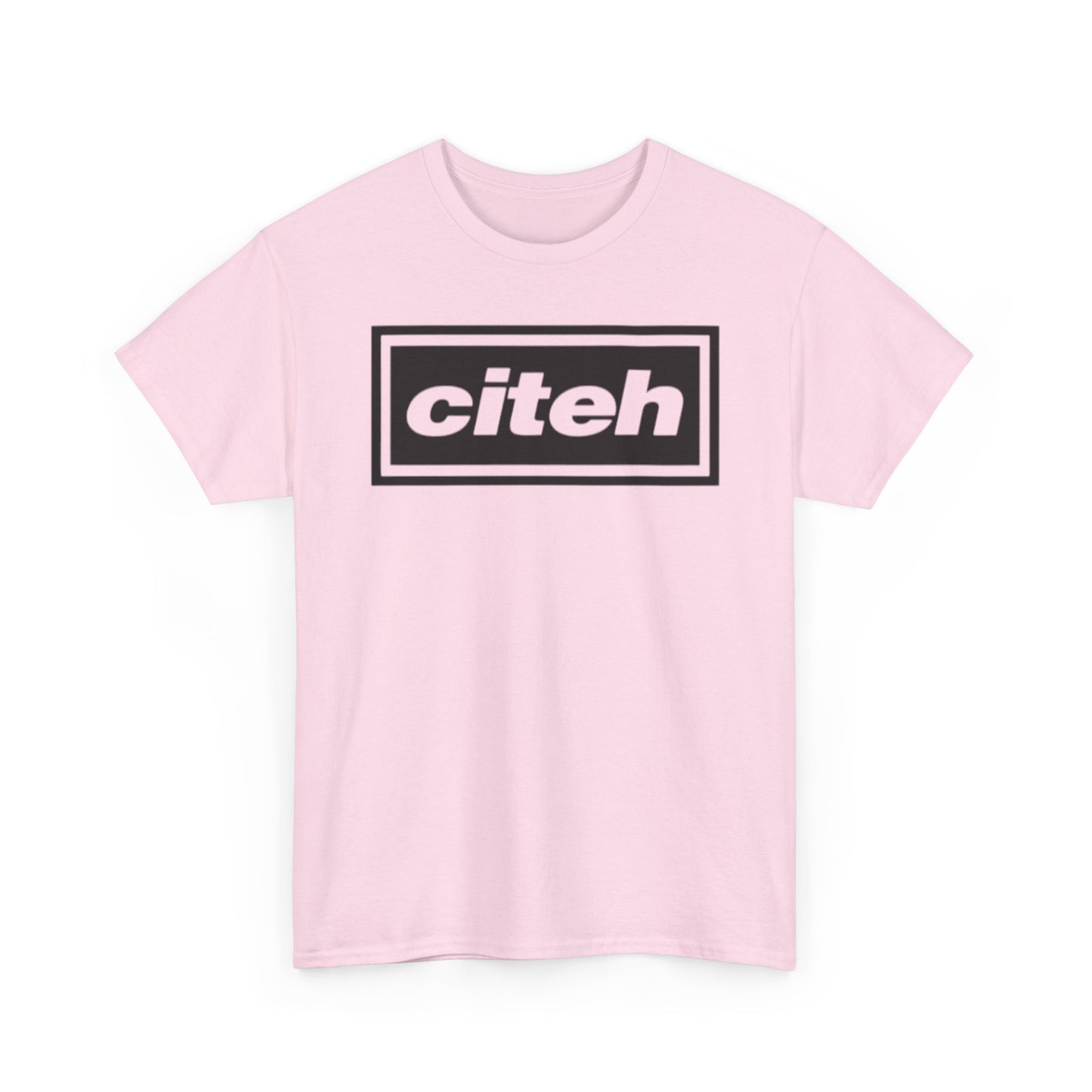 Manchester City Citeh Logo Tee — Minimalist Black Box Graphic T-Shirt