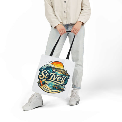 St Ives Cornwall Sunset Tote Bag