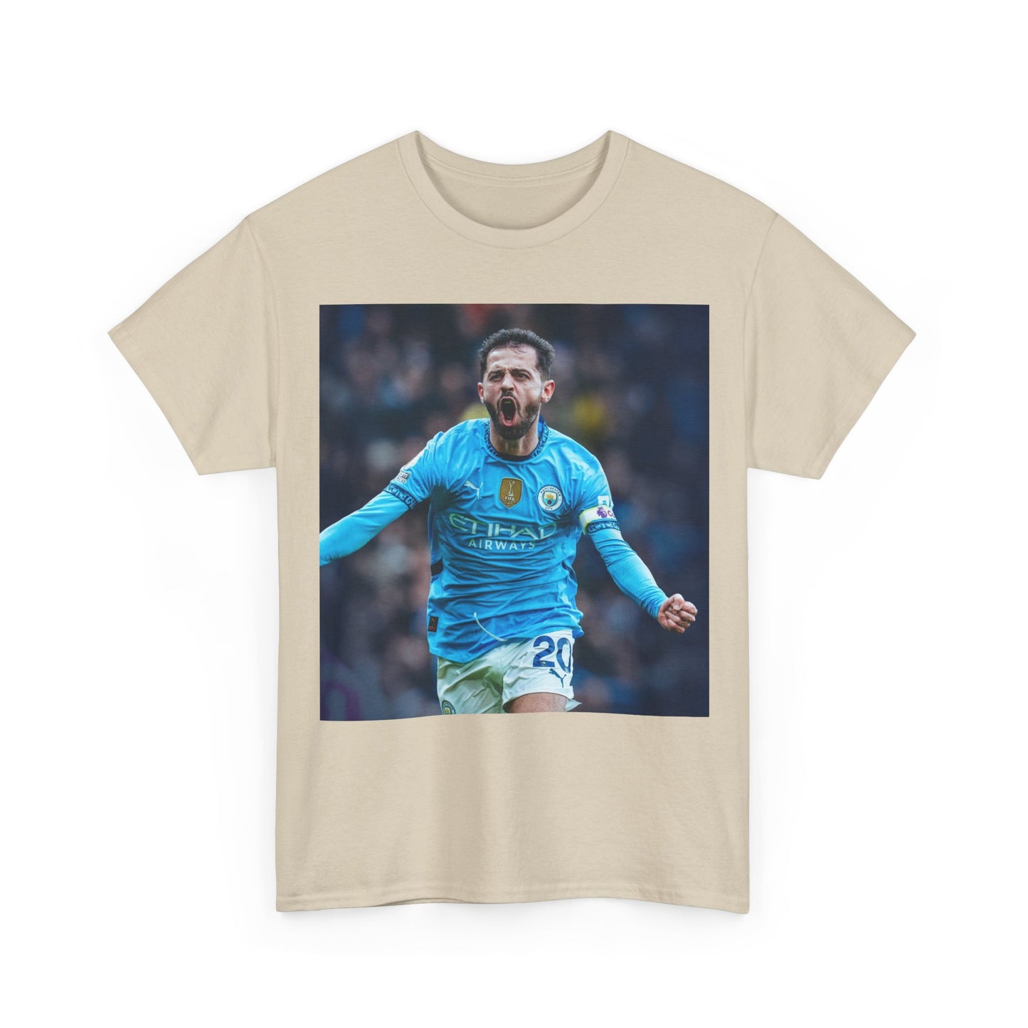 Bernardo Silva Tribute Tee – Inspirational Letter & Celebrating Goal Moment
