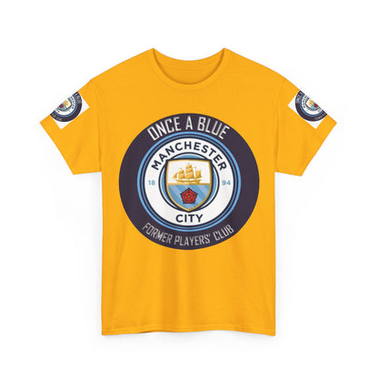 Manchester City 'Once A Blue' Tee — Former Players Club Football Shirt