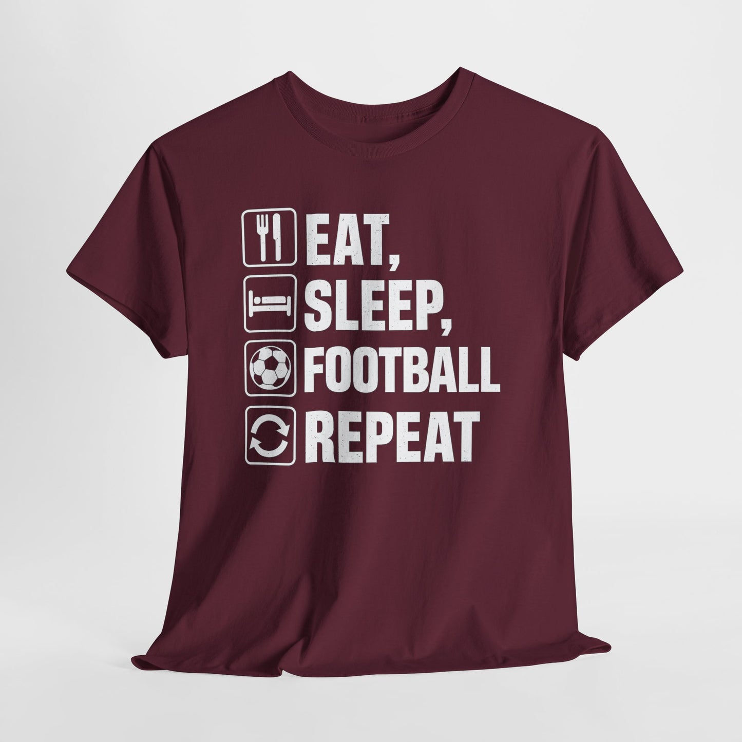 Football Eat Sleep Repeat T-Shirt