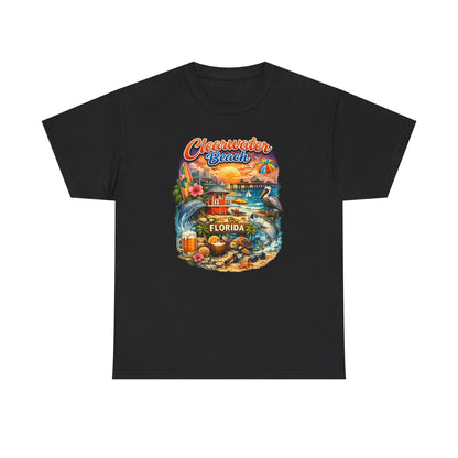 Clearwater Beach Florida Vintage Vacation T-Shirt