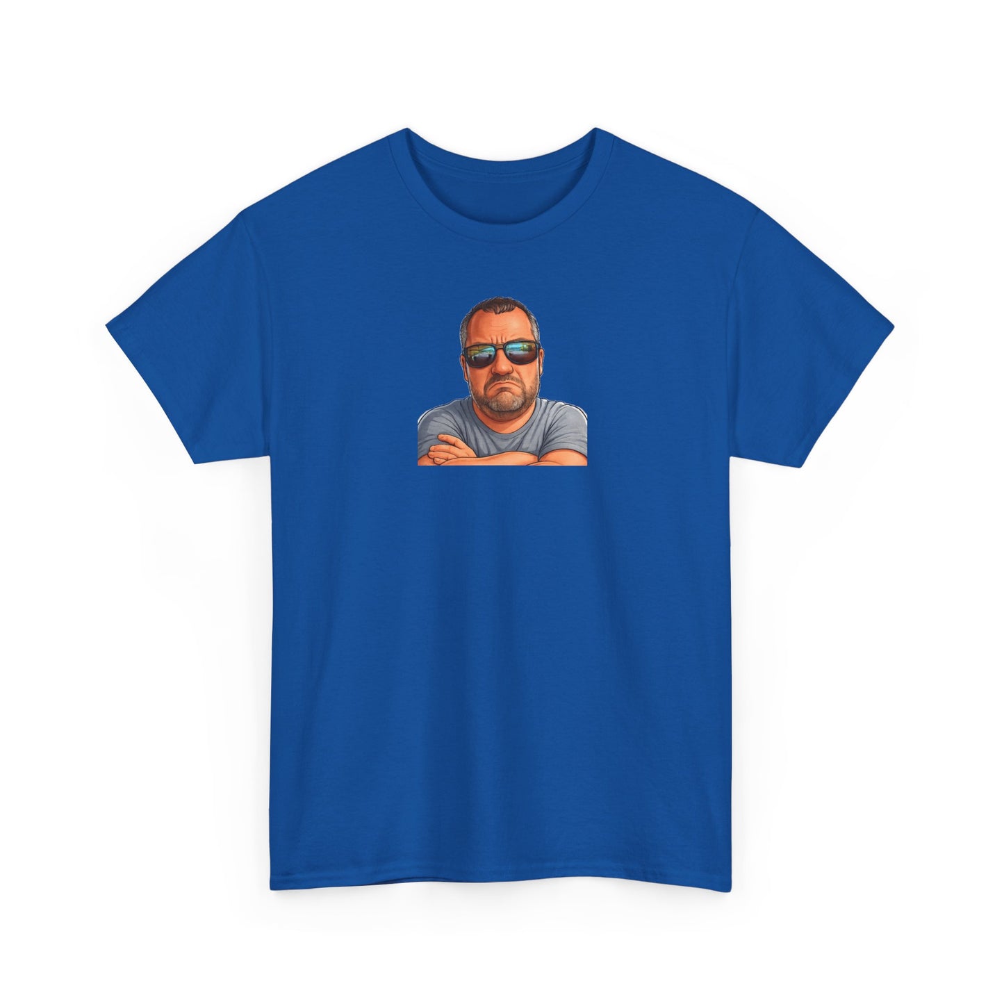Go Ahead Make My Day T-Shirt — Sunglasses Guy Graphic Tee