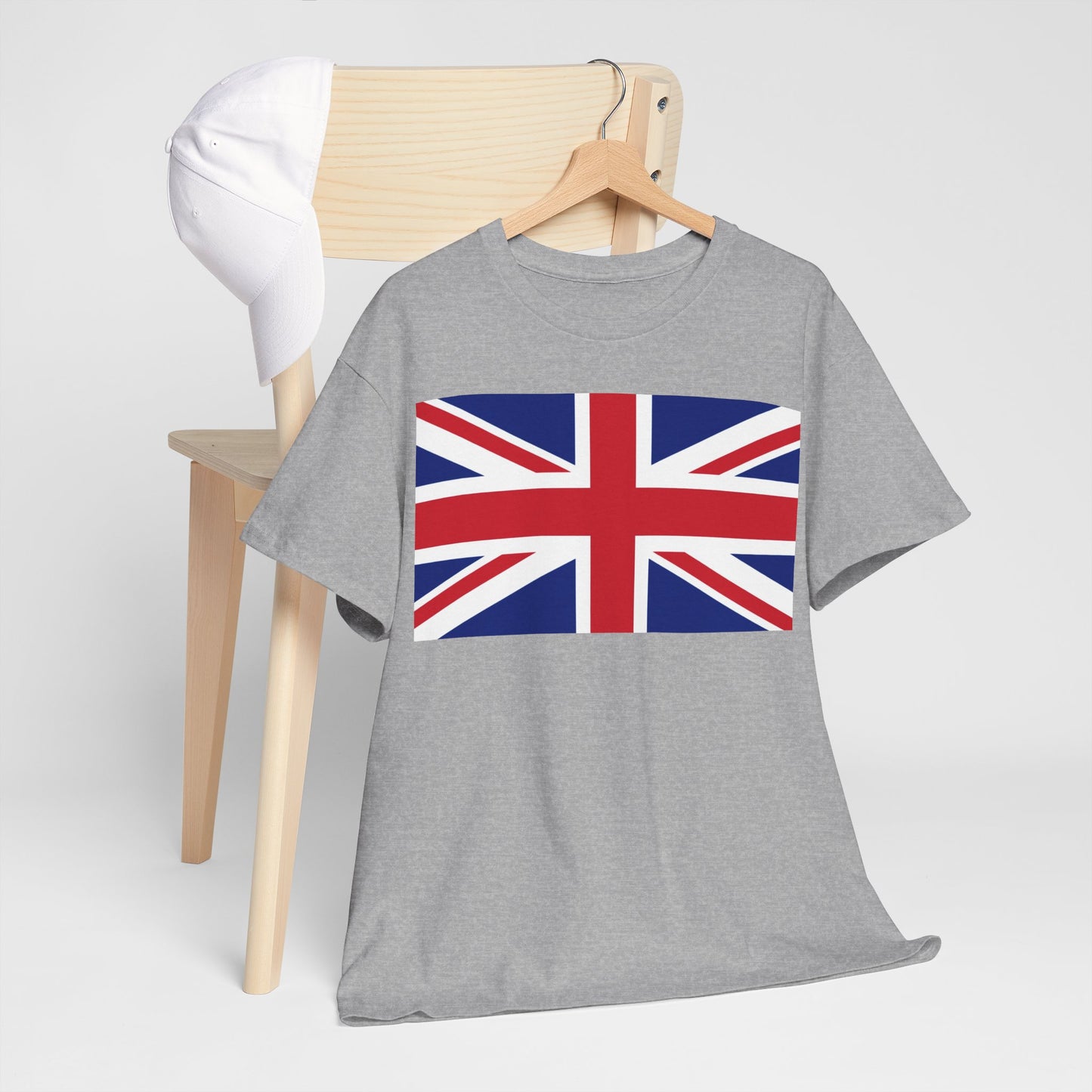 Union Jack Flag T‑Shirt — British Flag Tee for UK Pride & Travel